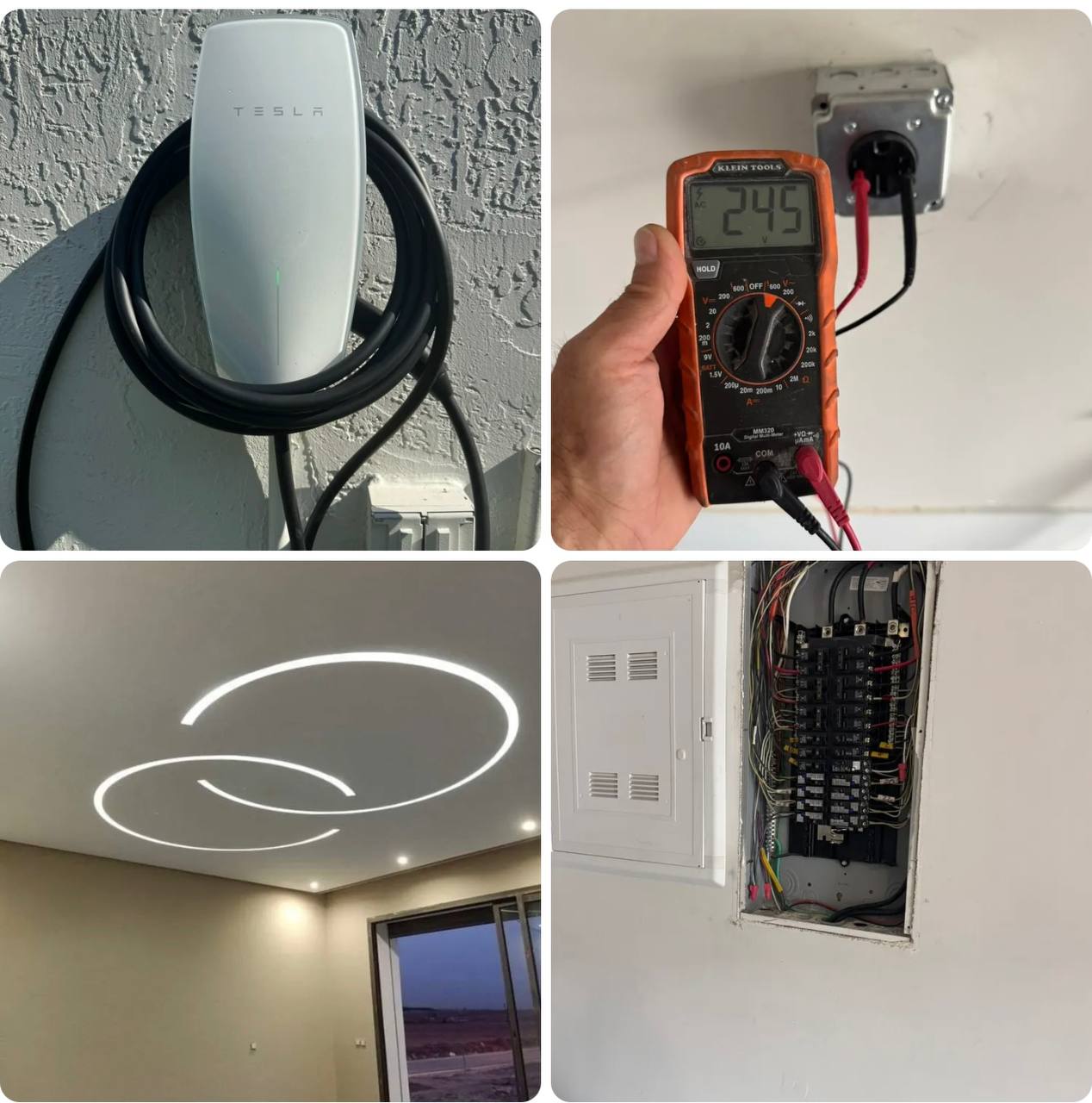 EV charger installation